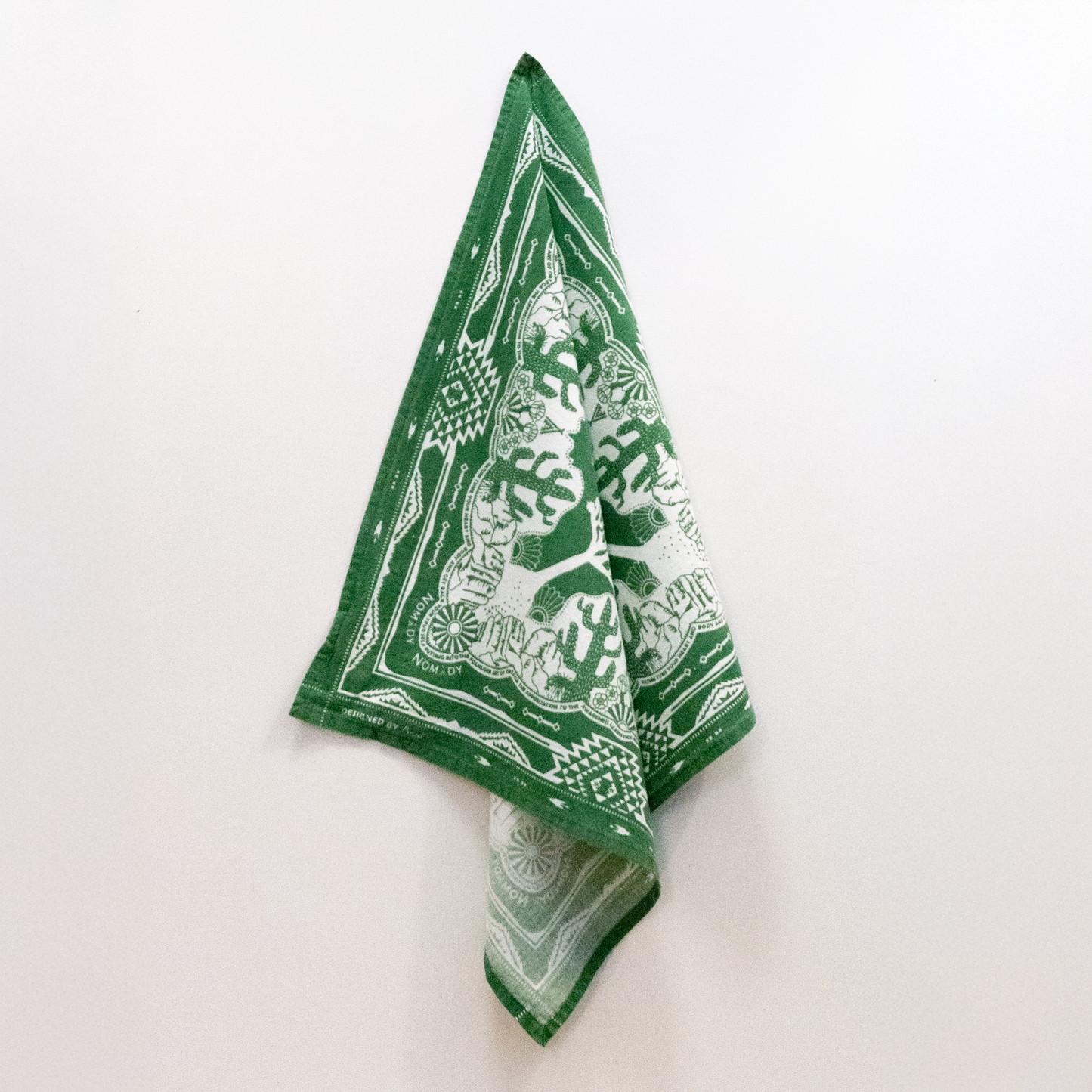 Amina Desert Green Bandana