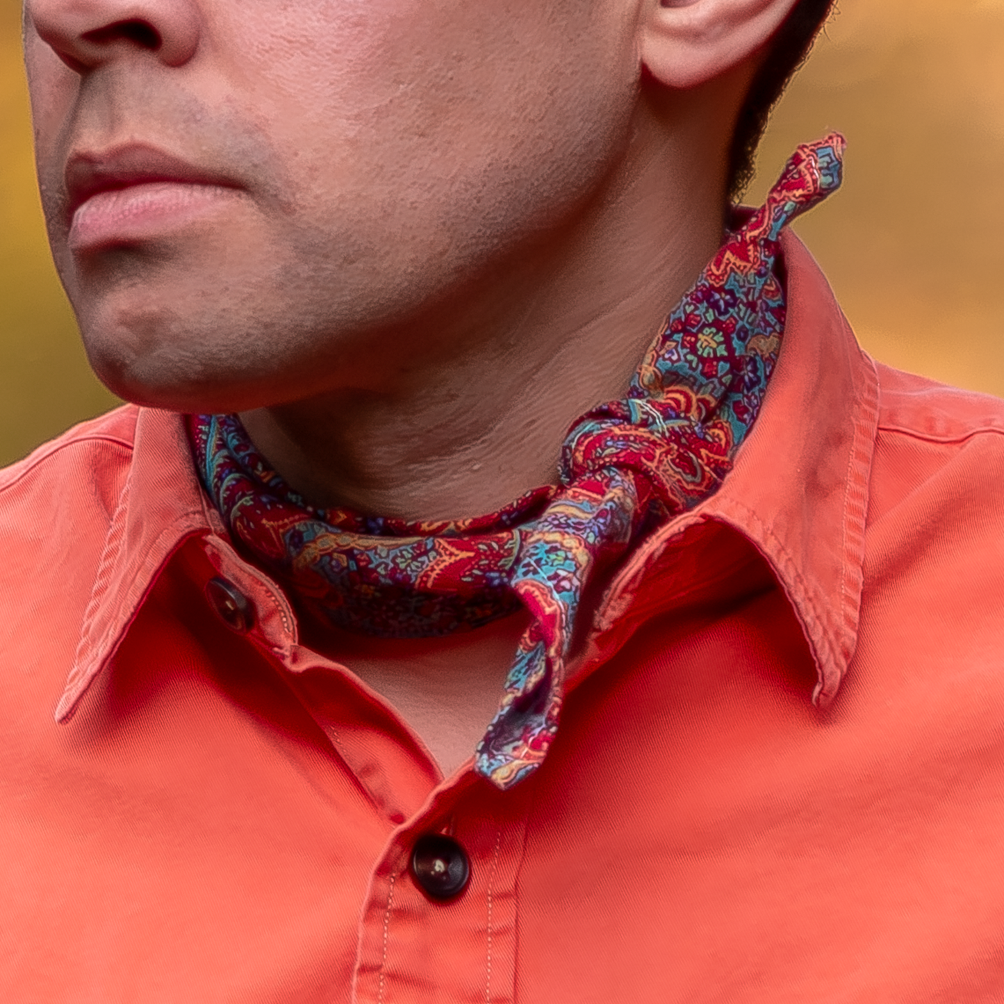 Felloak Vibrant Paisley Bandana